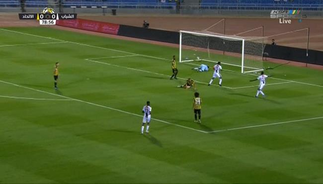 هدف فوز الشباب علي الاتحاد 1 0 الدوري السعودي