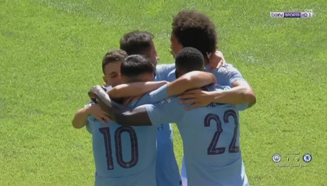 اهداف مباراة مانشستر سيتى وتشيلسى 2 0 كأس الدرع الخيرية