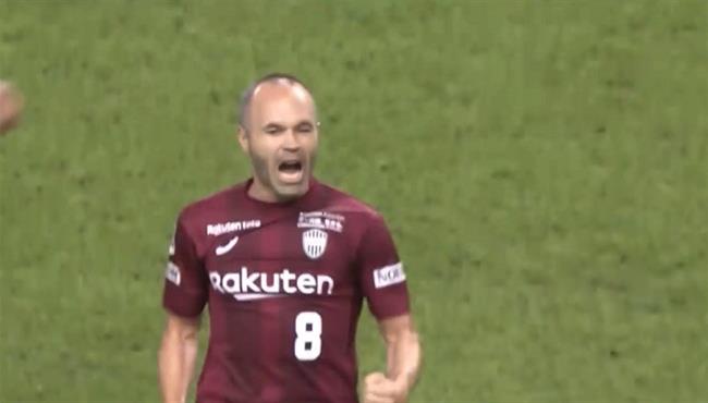 هدف انيستا الرائع فى مرمى سانفريس هيروشيما الدورى اليابانى