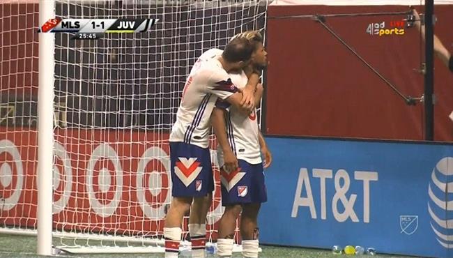 هدف تعادل نجوم الدورى الامريكى مع يوفنتوس 1 1 مباراة ودية