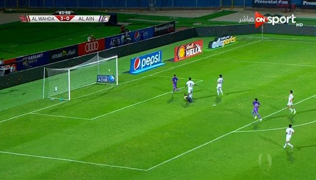 هدف العين الاول فى مرمى الوحدة اسيست حسين الشحات
