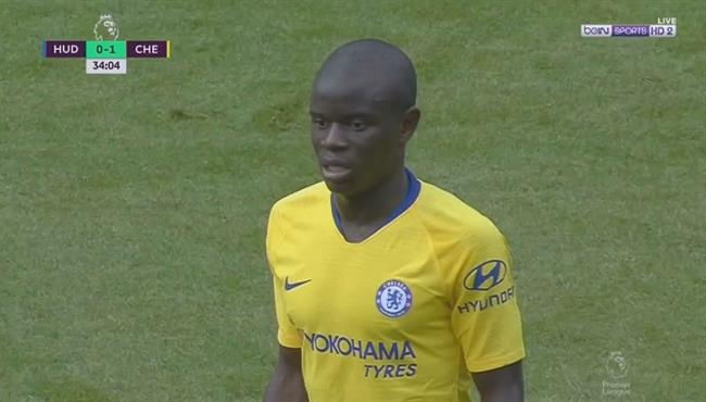 هدف تشيلسي الاول في مرمي هدرسفيلد كانتي