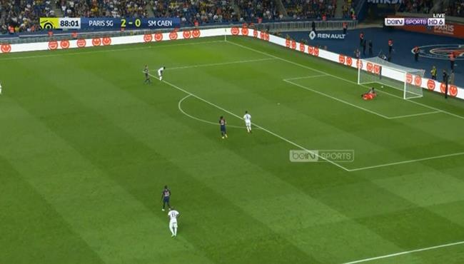 اهداف مباراة باريس سان جيرمان وكان 3 0 الدوري الفرنسي