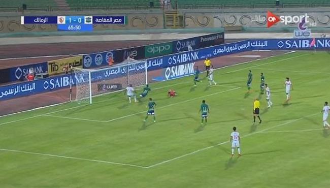 مدافع مصر المقاصة يحرم كاسونجو من هدف مؤكد