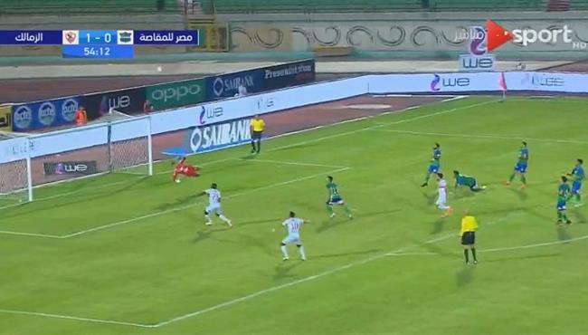 احمد عادل يتألق وينقذ مرماه من هدف محقق امام الزمالك