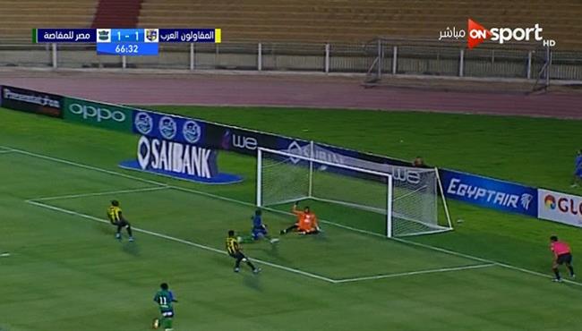 اهداف مباراة مصر المقاصة والمقاولون 2 1 الدورى المصرى