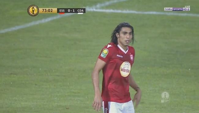 ملخص لمسات عمرو مرعى فى مباراة النجم الساحلى وبريميرو دي اوجوستو