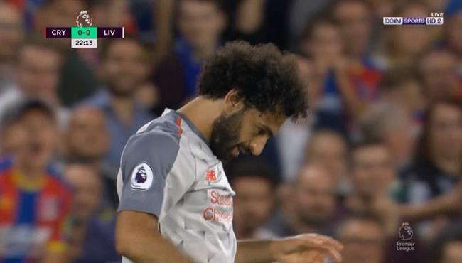 محمد صلاح يهدر فرصة لا تصدق امام كريستال بالاس