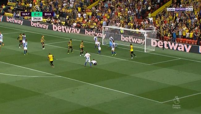 هدف عالمي لواتفورد في مرمي برايتون الدوري الانجليزي