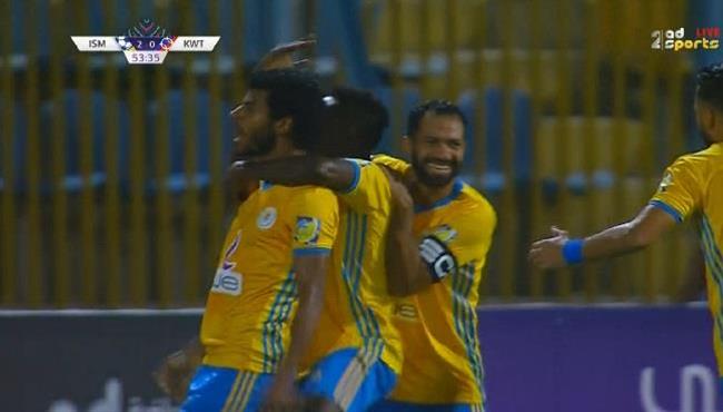اهداف مباراة الاسماعيلى والكويت الكويتى 2 0 البطولة العربية