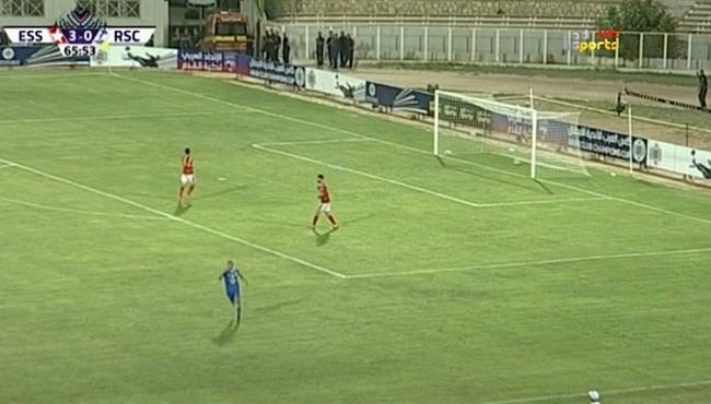 هدف الرمثا في النجم الساحلي بعد خطأ فادح من الحارس