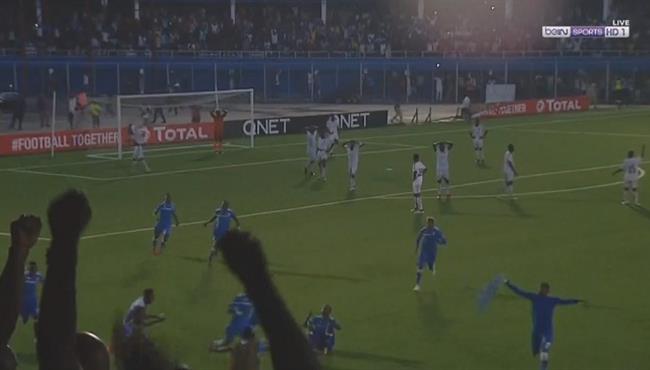 هدف فوز انيمبا على كارا برازافيل فى اللحظات الاخيرة