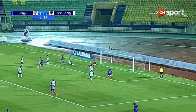 هدف بتروجيت الثاني في مرمي وادي دجلة