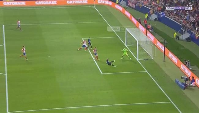 هدف فوز انتر ميلان علي اتليتكو مدريد كاس الابطال الدولية