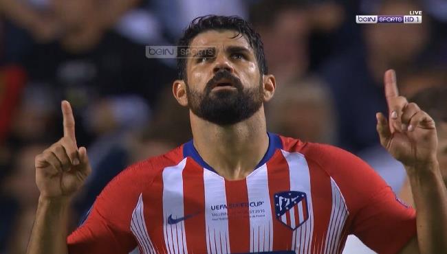 هدف تعادل اتليتكو مدريد مع ريال مدريد 2 2 دييجو كوستا