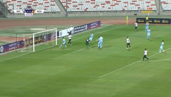 هدف مولودية الجزائر الاول في مرمي الرفاع البحريني البطولة العربية
