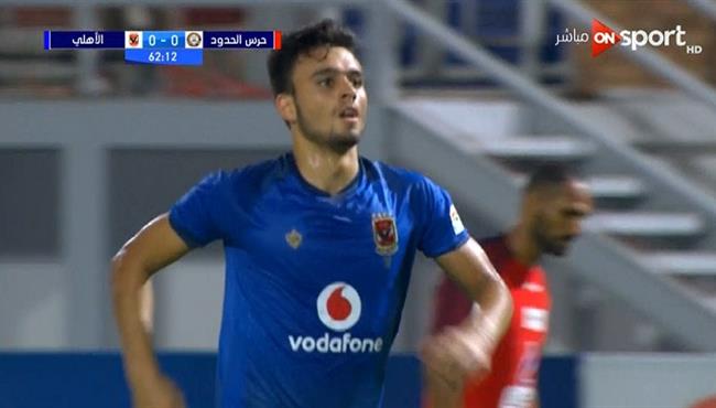 هدف صلاح محسن الرائع في حرس الحدود بعد خطا فادح من مسعد عوض