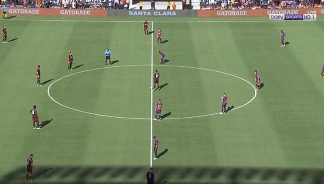 ملخص مباراة برشلونة وميلان كأس الابطال الدولية