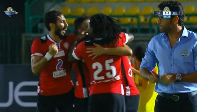 هدف تعادل طلائع الجيش الرائع مع بيراميدز 1 1 تعليق فهد العتيبى