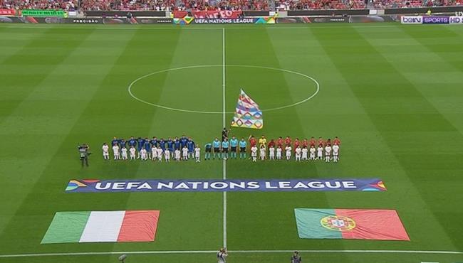 ملخص مباراة ايطاليا والبرتغال تعليق عصام الشوالى