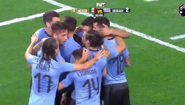 اهداف مباراة اوروجواى والمكسيك 4 1 مباراة ودية