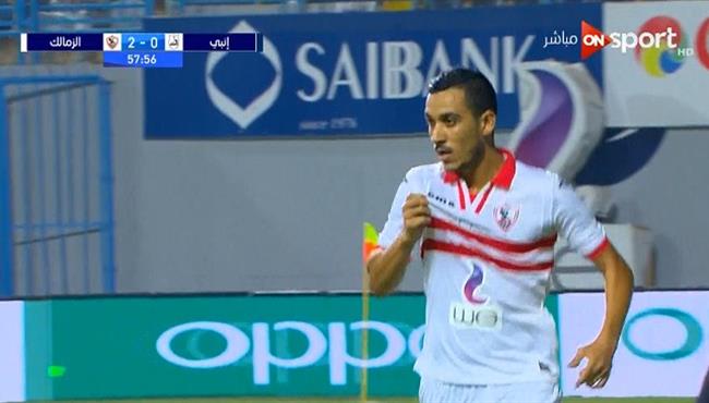 هدف الزمالك الثالث في مرمي انبي