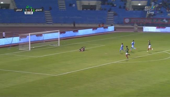 اهداف مباراة الاتفاق والباطن 3 2 الدوري السعودي