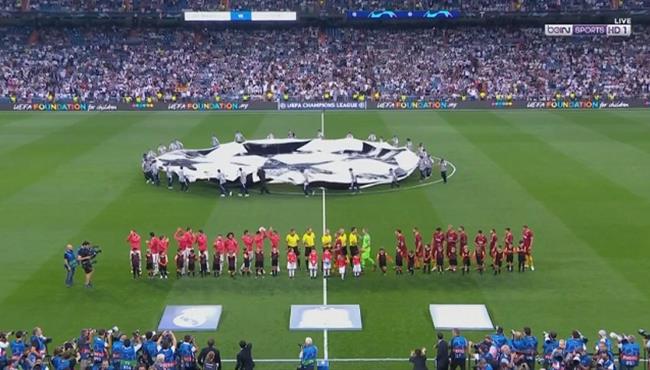 ملخص مباراة ريال مدريد وروما تعليق حفيظ دراجى