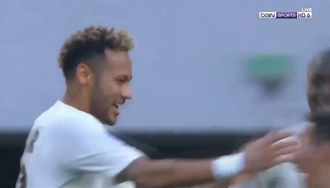 هدف نيمار الرائع فى مرمى نيس بالدورى الفرنسى