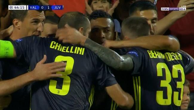 اهداف مباراة يوفنتوس وفالنسيا 2 0 تعليق عصام الشوالي