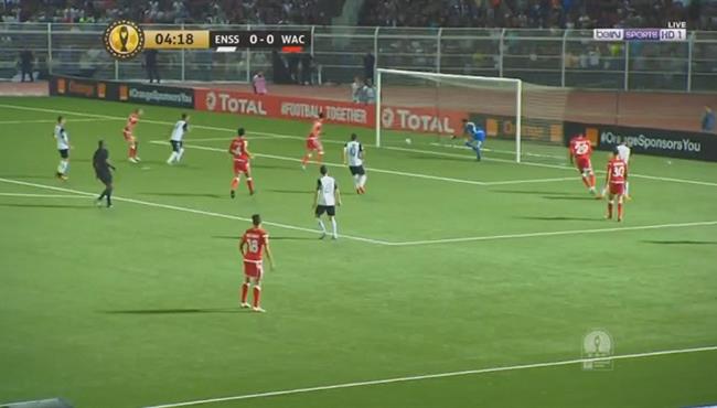 القائم يرد هدف اول لـ وفاق سطيف امام الوداد