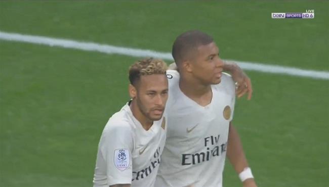 هدف نيمار الثانى فى مرمى نيس بالدورى الفرنسى