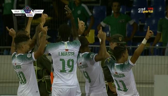 لاعب الرجاء البيضاوي يسجل هدف عالمي في البطولة العربية