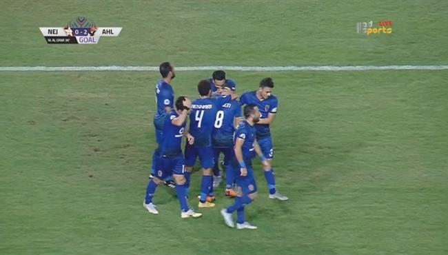 هدف الاهلى الثانى فى مرمى النجمة اللبنانى