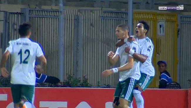 هدف رائع بالكعب لـ المصرى فى مرمى اتحاد العاصمة بكأس الكونفيدرالية