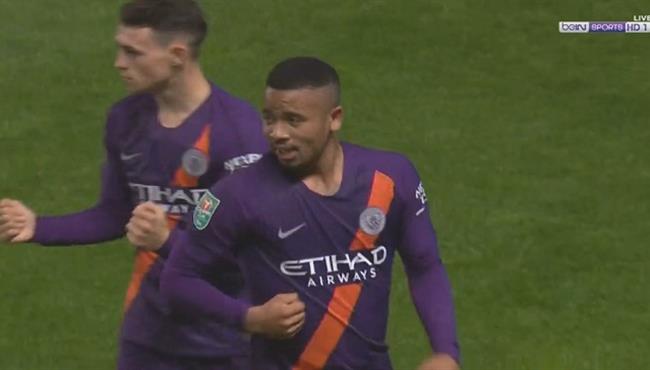 هدف مانشستر سيتى الاول فى مرمى اكسفورد يونايتد