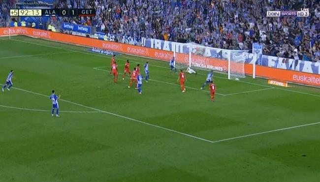 اهداف مباراة ديبورتيفو ألافيس وخيتافي 1 1 الدوري الاسباني