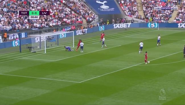 هدف ليفربول الملغي في مرمي توتنهام