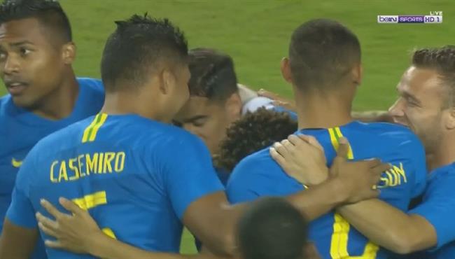 اهداف مباراة البرازيل والسلفادور 5 0 مباراة ودية