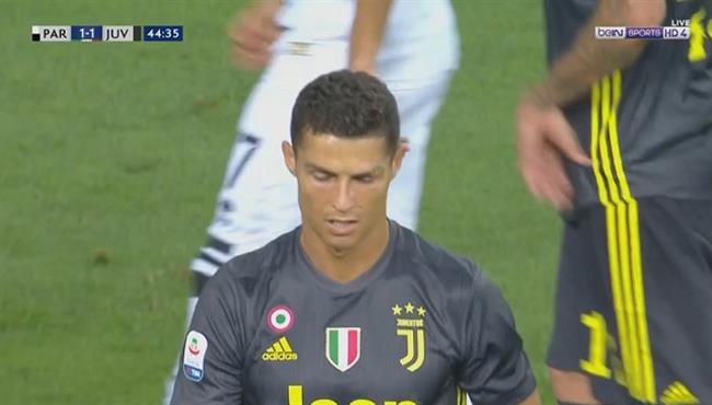 ملخص لمسات كريستيانو رونالدو فى مباراة يوفنتوس وبارما