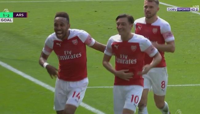 هدف اوباميانج الرائع في مرمي كارديف سيتي