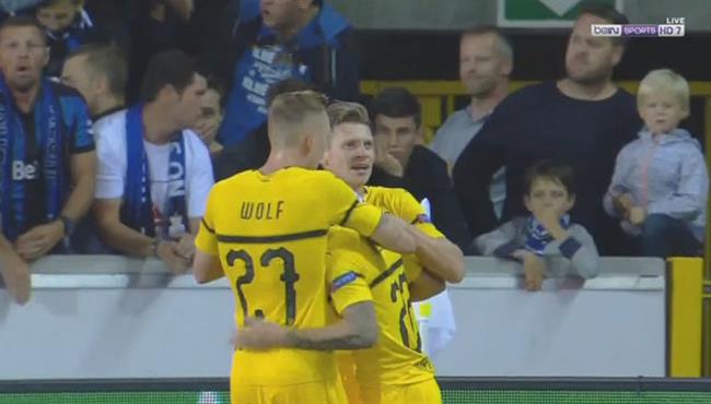 هدف فوز بوروسيا دورتموند على كلوب بروج 1 0 دورى ابطال اوروبا