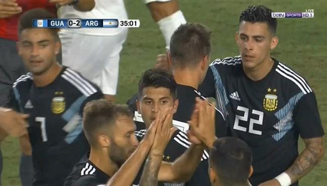 اهداف مباراة الارجنتين وجواتيمالا 3 0 مباراة ودية