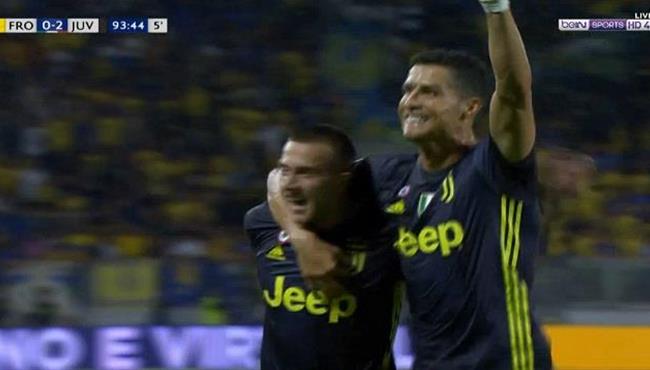 هدف يوفنتوس الثاني فى مرمى فروزينونى تعليق رؤوف خليف