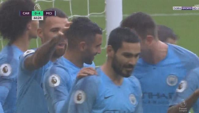 اهداف مباراة مانشستر سيتي وكارديف سيتي 5 0 الدوري الانجليزي