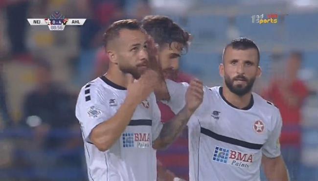هدف النجمة اللبنانى الرائع فى مرمى الاهلى