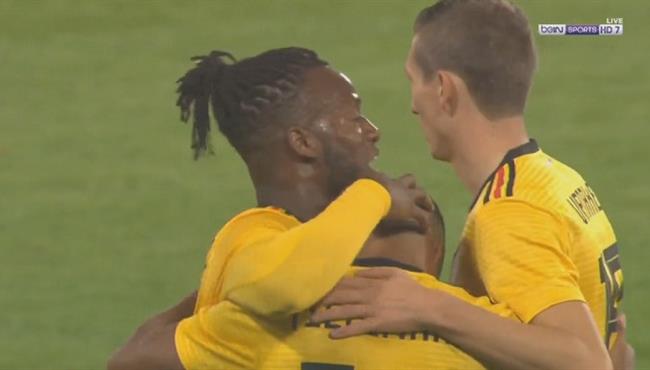 هدف بلجيكا الرابع فى مرمى اسكتلندا