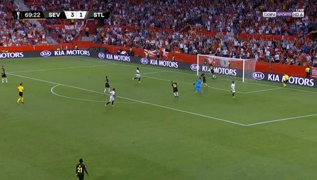 اهداف مباراة اشبيلية وستاندار لييج 5 1 الدوري الاوروبي