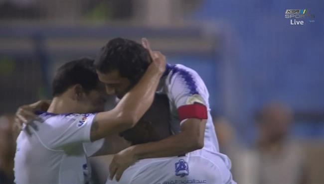 هدف الهلال الثالث القاتل فى مرمى الفتح اسيست محمد الشلهوب