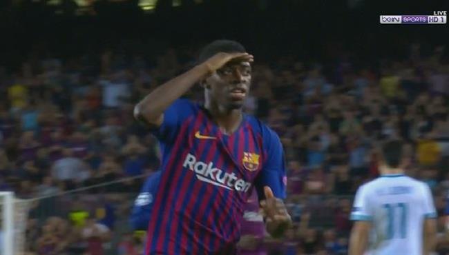 هدف عثمان ديمبلي الرائع في مرمي ايندهوفن